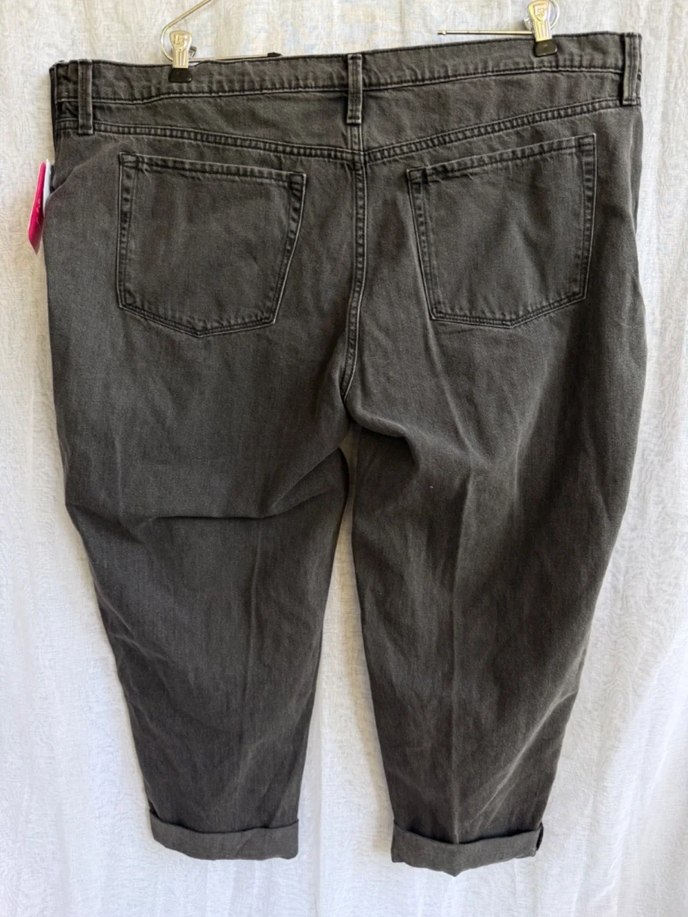 Isabel Maternity Boyfriend Jeans | 18 | NWT | Relaxed Fit Maternity Denim - Picture 2 of 9